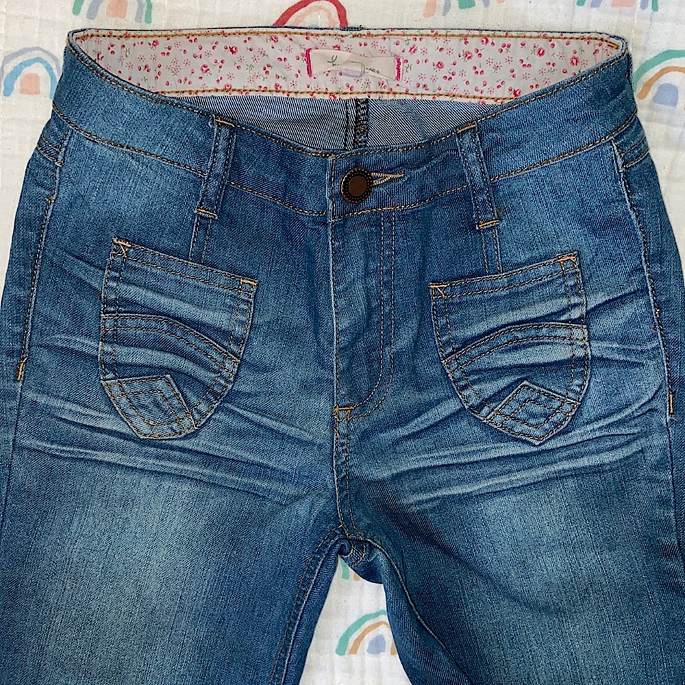 High Rise Flared Bell Bottom Jeans - Picture 3 of 6